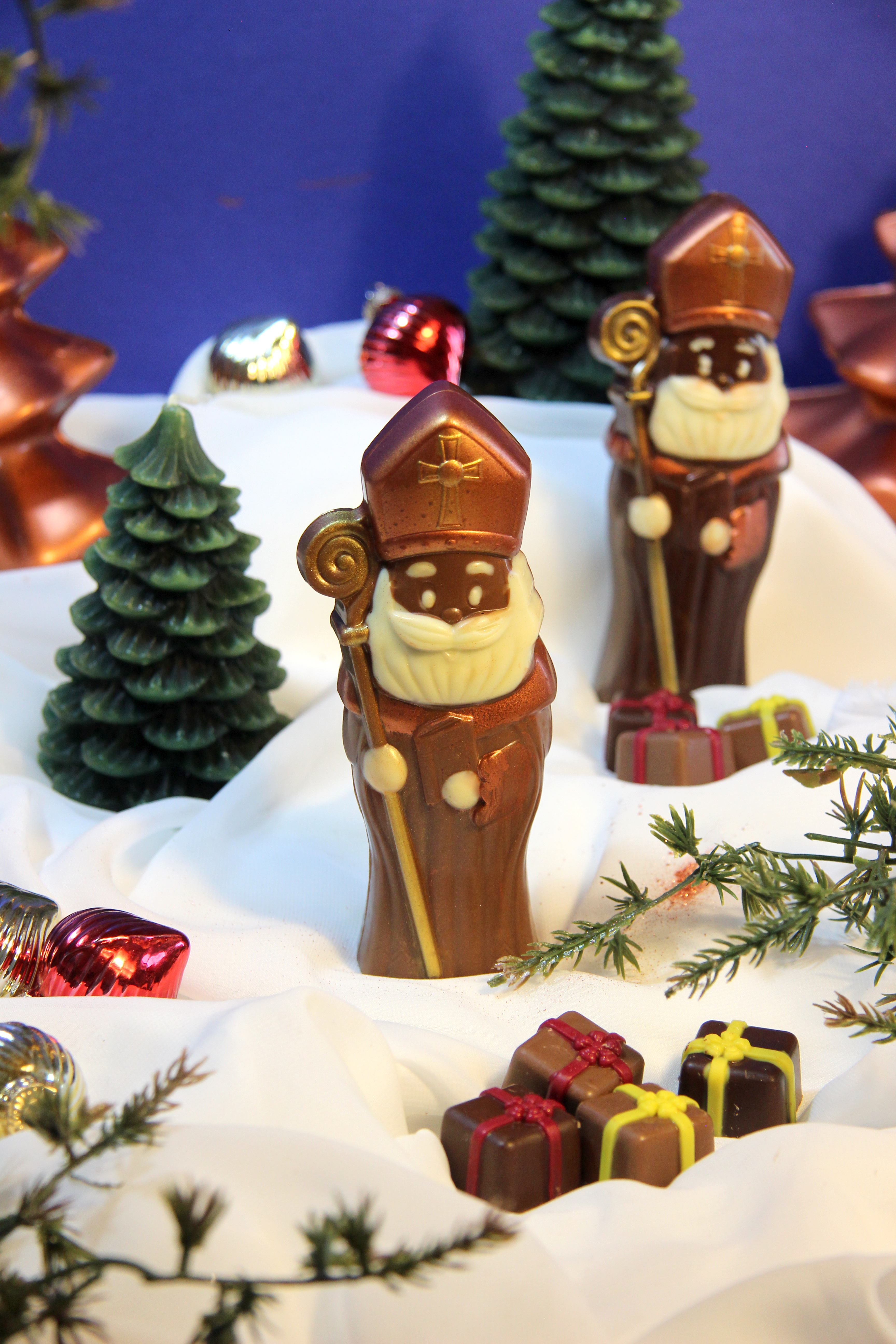 Saint-Nicolas en chocolat