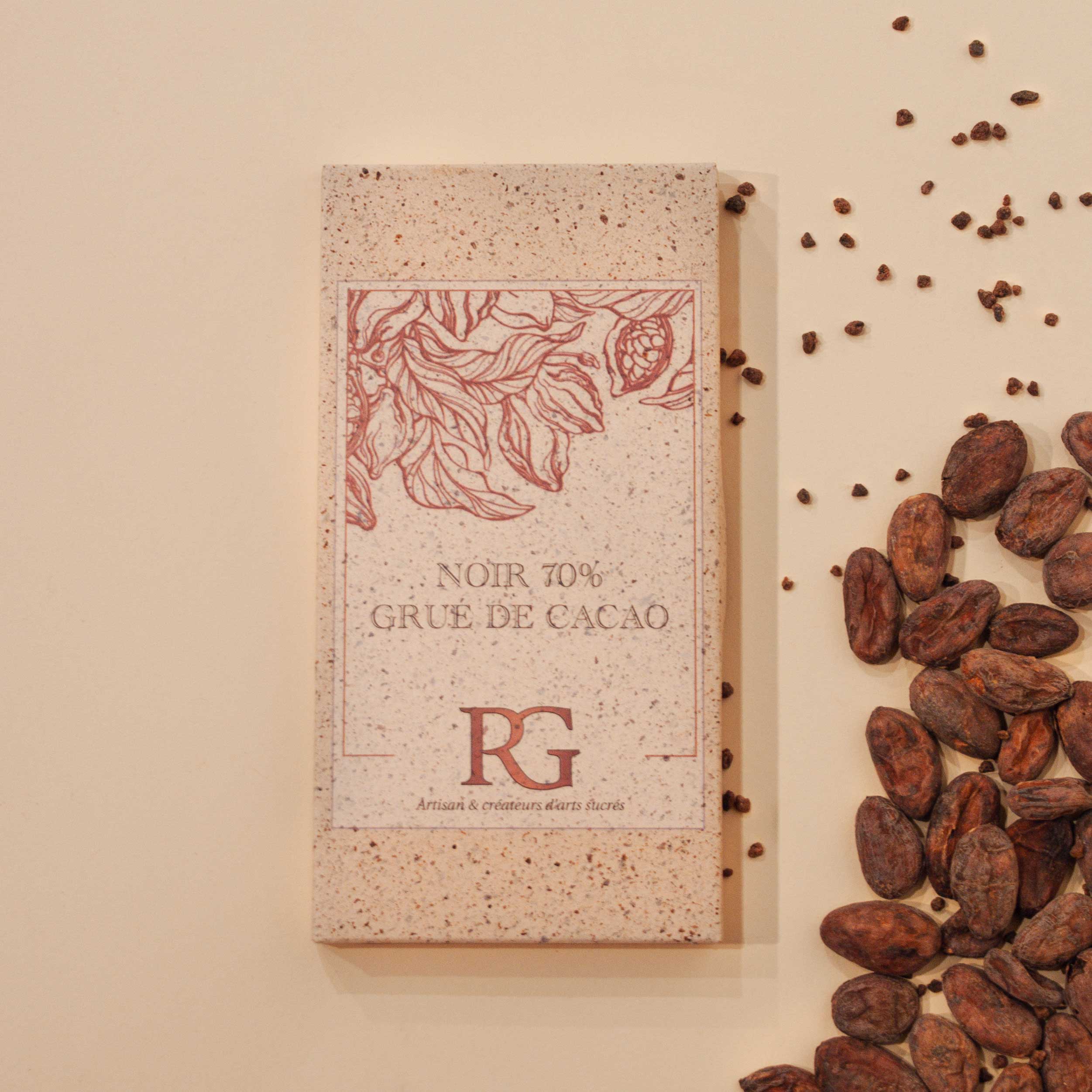 Noir 70% Gru&eacute; de Cacao