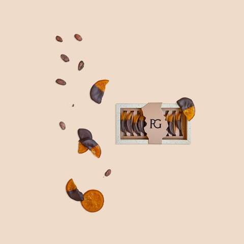 Tranches d'oranges confites